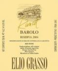 Elio Grasso - Barolo Runcot Riserva 2015