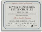 Domaine Bruno Clair - Gevrey Chambertin 1er Cru Petite Chapelle 2019