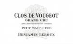 Benjamin Leroux - Clos Vougeot Petit Maupertuis 2016