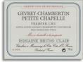 Domaine Bruno Clair - Gevrey Chambertin 1er Cru Petite Chapelle 2020