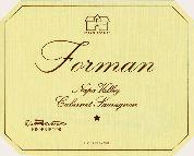 Forman - Cabernet Sauvignon Napa Valley 2014