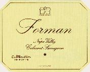 Forman - Cabernet Sauvignon Napa Valley 2017