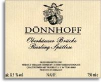 Donnhoff - Oberhauser Brucke Riesling Spatlese 2020