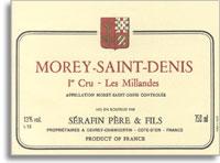 Domaine Christian Serafin - Morey Saint Denis 1er Cru Les Millandes 2015