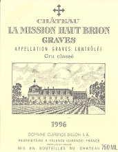 Chateau La Mission Haut Brion - Pessac Leognan 2005