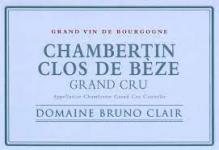 Domaine Bruno Clair - Chambertin Clos de Beze 2022