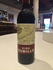 R. Lopez de Heredia - Vina Cubillo 2015