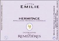 Domaine des Remizires - Hermitage Cuve Emilie 1999