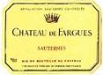 Chateau de Fargues - Sauternes 2005