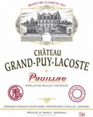 Chateau Grand Puy Lacoste - Pauillac 2018