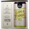 Chicago Distilling - Gin and Tonic 4pk Canned Cocktail featuring Finn's Gin 0